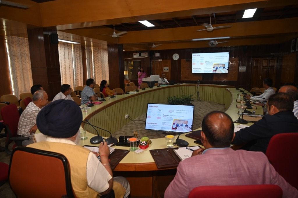 Hon'ble Vice Chancellor's visit