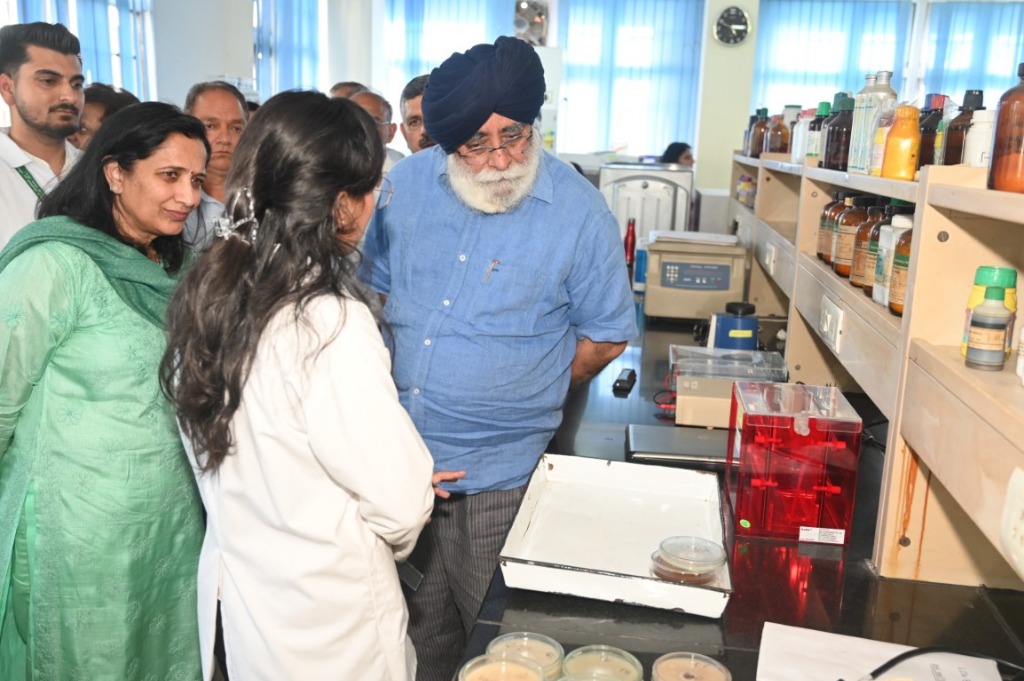 Hon'ble Vice Chancellor's visit