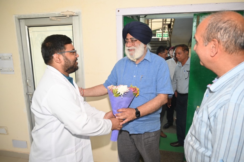 Hon'ble Vice Chancellor's visit