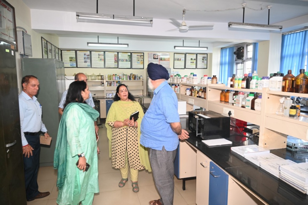 Hon'ble Vice Chancellor's visit