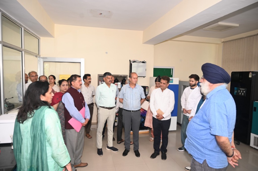 Hon'ble Vice Chancellor's visit