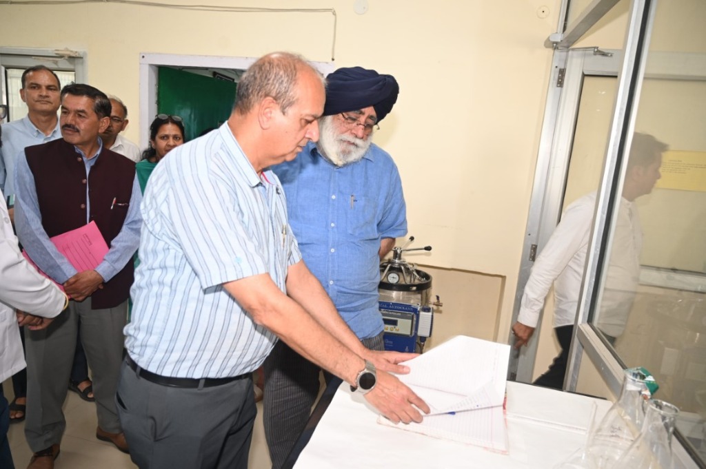 Hon'ble Vice Chancellor's visit