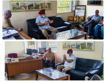 Hon'ble Vice Chancellor's visit